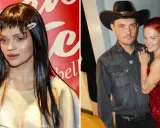 Margaret w klipie "Byle jak" i jej partner w kowbojskim stylu.