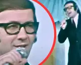 Kto śpiewa piosenkę do zakochania jeden krok? To Czesław Niemen w okularach, z mikrofonem w dłoni, w eleganckim garniturze.