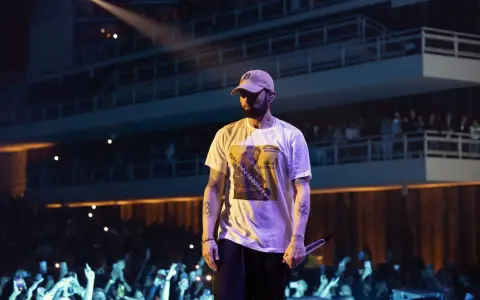 Eminem na koncercie w Polsce, tłum szaleje. Co sądzi Eminem o Polakach? Na pewno docenia ich energię!