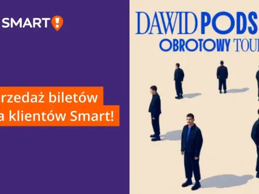 Przedpremiera biletów na koncert Dawida Podsiadło. Dowiedz się, ile kosztuje bilet na koncert Podsiadło i skorzystaj z oferty Allegro Smart!
