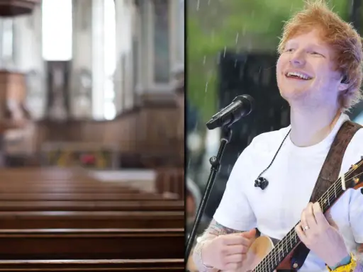 Ed Sheeran gra w deszczu, a obok puste ławki w kościele. Zastanawiasz się, ile Ed Sheeran bierze za koncert?