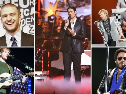 Justin Timberlake, Ed Sheeran, Ricky Martin, Rod Stewart, i Lenny Kravitz. Ile trwa support przed koncertem? Zależy od artysty!