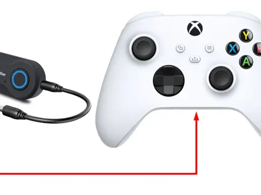 Adapter Bluetooth do podłączenia słuchawek bezprzewodowych do Xbox One.