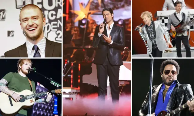 Justin Timberlake, Ed Sheeran, Ricky Martin, Rod Stewart, i Lenny Kravitz. Ile trwa support przed koncertem? Zależy od artysty!
