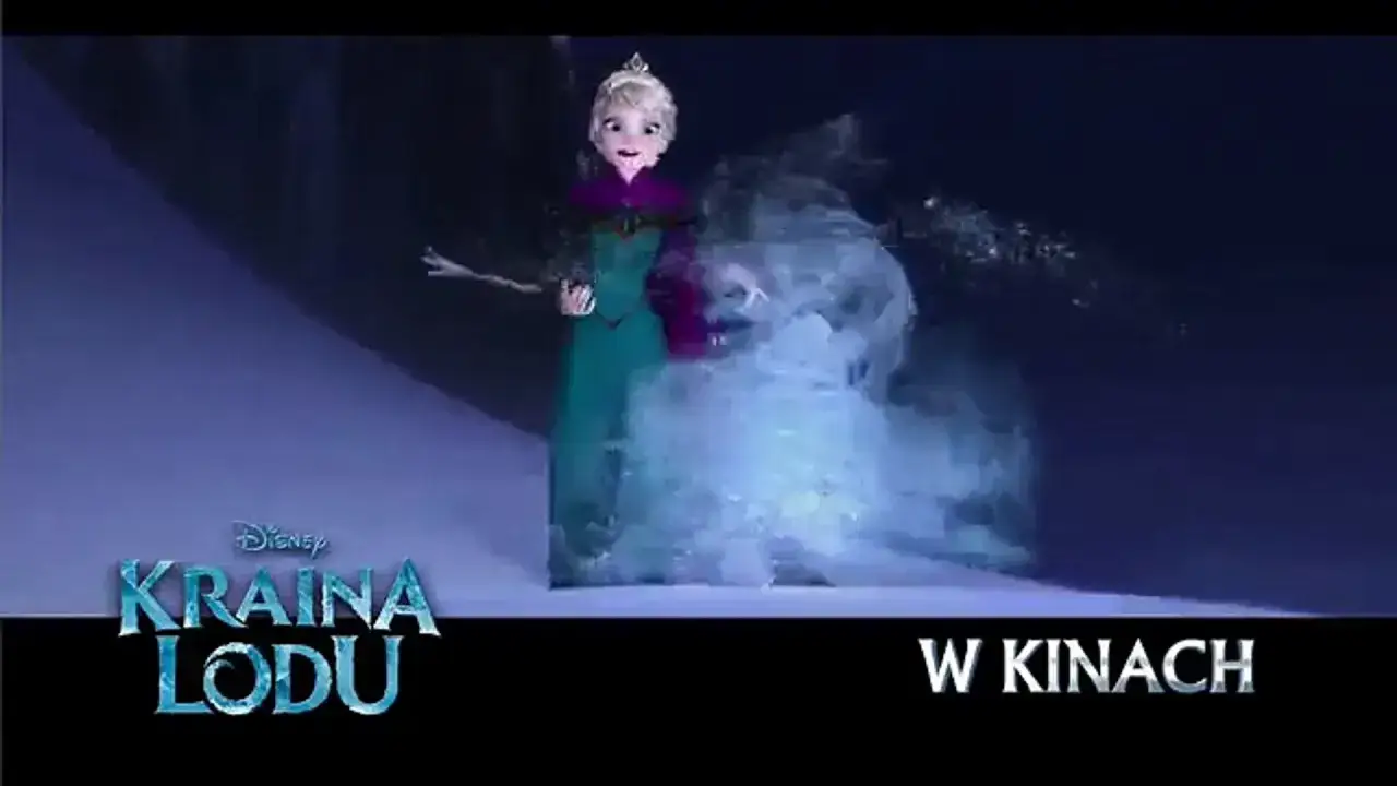 Elsa z Krainy Lodu, kt&oacute;ra śpiewa 